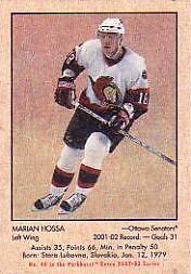2002-03 Parkhurst Retro Hockey #48 Marian Hossa