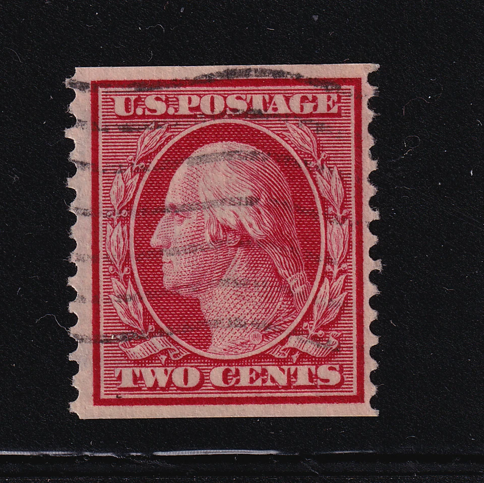 1909 Washington Sc 353 pf 12 coil used single, light cancel CV $220 (BB - Image 1 of 1