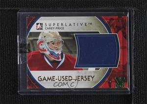 2012-13 ITG Superlative Volume 3 Gold Vault Emerald 1/1 Carey Price #GUJ-04 r7h