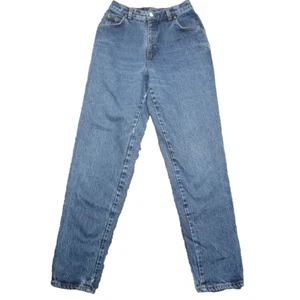 Vtg Levis 544 Jeans Sz 12 Blue Medium Wash Denim High Rise Tapered Leg USA 90s - Picture 1 of 8