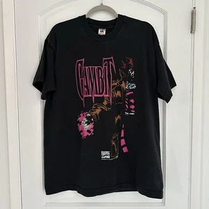 Vintage 1996 Comic Images Marvel Gambit Shirt, sz XL, FOTL Single Stitch - Picture 1 of 5