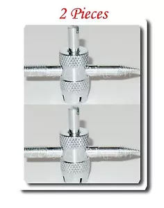 2 Pieces of 4 Way Tire Valve Stem Core Installer / Remover Tire Repair Tool - Picture 1 of 1