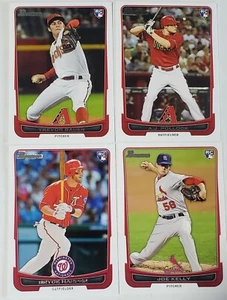 2012 BOWMAN DRAFT ROOKIE SET 1-55 (ROOKIES) BRYCE HARPER TREVOR BAUER YU DARVISH - Picture 1 of 3