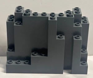 Lego Felsplatte 4 x 10 x 6 rechteckig, 6082. Dunkelbläulich Grau Kostenloser Versand - Bild 1 von 5