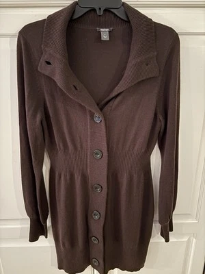 Suéter de vestir marrón Kenneth Cole Reaction para mujer talla S Foto 1 de 4