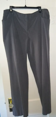 Pantalones de vestir grises para mujer talla 18-apóstrofe/vanessa Foto 1 de 4