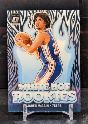Джаред Маккейн 🏀 2024-25 Donruss Optic белый Hot дебютантов #2 🏀 76ers - Изображение 1 из 2