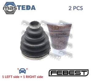 2717P-XC90F2 CV JOINT BOOT KIT PAIR WHEEL SIDE FEBEST 2PCS NEW OE REPLACEMENT - Picture 1 of 6