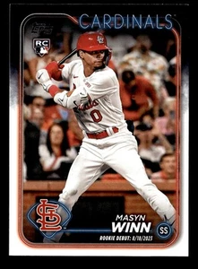 2024 Topps Update Masyn Winn #US272 Rookie Debut Cardinals - Picture 1 of 2