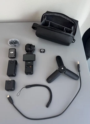 DJI Osmo Pocket 3-Axis Stabilizer and 4K Handheld Camera + Accessories - Image 1 of 4