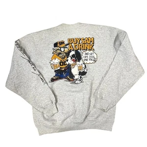 Sudadera Pittsburgh Penguins Burguins Mike Lange Compra Sam A Drink Talla M Años 90 - Imagen 1 de 6