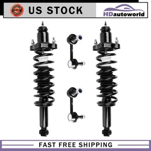 For 2007-2012 Dodge Caliber Rear Shocks Struts With Coil Springs Sway Bars Links - Picture 1 of 6