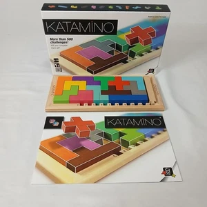 Katamino 3D Geométrico Madera Puzzle Bloque Juego Aprendizaje Habilidades Madera Completo - Imagen 1 de 12