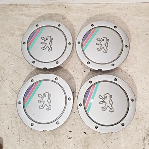 PEUGEOT 106 GTI RALLYE SATZ 13 ZOLL RADBOLZEN MITTE ABDECKUNGEN KAPPE ZIERLEISTEN 3×98 - Bild 1 von 24