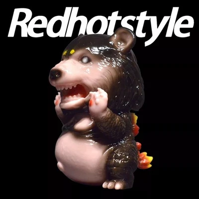 Redhot Style Hairless Cat Wolverine Bear Black Flesh-colored Limited Figure Toy - Image 1 of 4