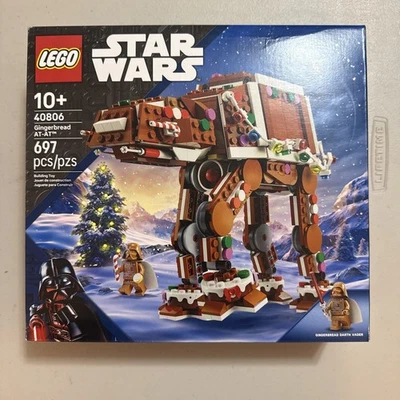 LEGO Star Wars Gingerbread AT-AT Walker 40806 FIESTAS DE NAVIDAD - Caja dañada Foto 1 de 4