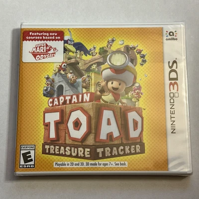 Captain Toad: Treasure Tracker (Nintendo 3DS, 2018) Factory Sealed Brand New - Image 1 of 2
