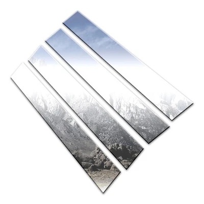 4 шт. Роскошная хромированная отделка стойки стойки FX подходит для Toyota Venza 2009-2015 годов выпуска - Изображение 1 из 4