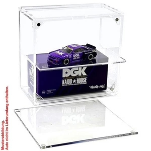 SHOWCASE 2-Car Desktop Display Case - ca. 13,8x13,3x7 cm - - MiJo 1:64 - Bild 1 von 6