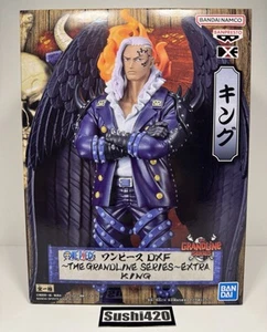 One Piece Dxf The Grandline Series Extra King Figure Banpresto Japan Unopened - Picture 1 of 7