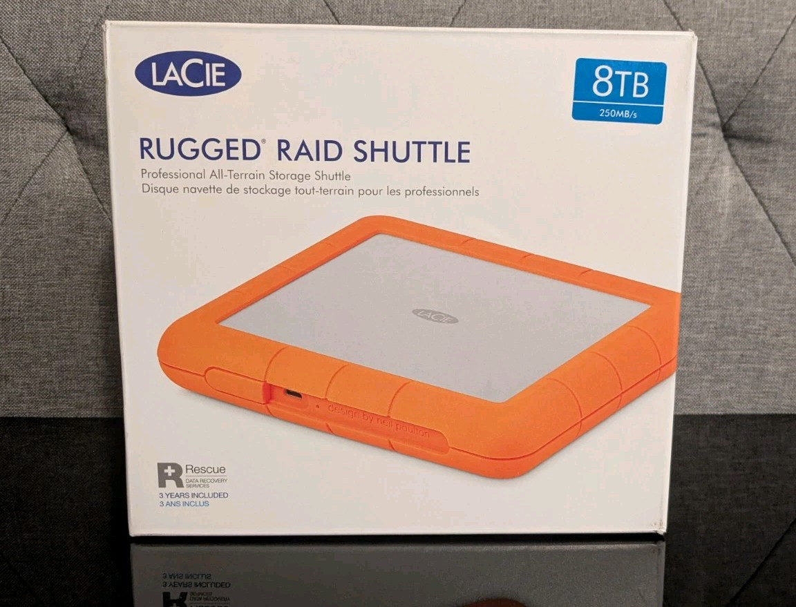 USB-C LaCie External Hard Disk Drives 8 TB Storage Capacity USB-C LaCie External Hard Disk Drives 8 TB Storage Capacity