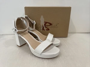 Bonnibel Jackie 'O Mandie-1 Women's Shoes Color White Size US 7.5 - Picture 1 of 13