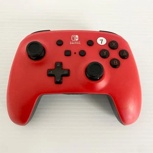Red Nintendo Switch Pro Controller - Wireless - No Battery Cover - Picture 1 of 3