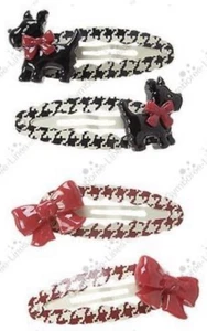 Gymboree Neu mit Etikett Holiday Friends Haarspangen 4er-Pack - Bild 1 von 2