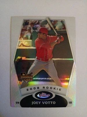 Joey Votto 2008 Topps Finest Refractor Rookie #143 - Image 1 of 3