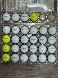 28 TaylorMade Golf Balls - Project A, RBZ, Penta, Burner Models - Picture 1 of 4