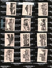 1954 E.D.L. Moseley's Historical Buildings Full Set 25/25 (300014)