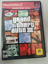 Grand Theft Auto Iii - Sony Play Station 2 - Ps2 - Gta3 Complete w/map hits ver