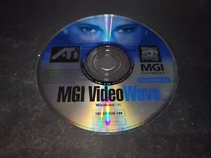 MGI VideoWave Windows 95 ATI PC Windows disco de software solo COMO NUEVO estado* - Imagen 1 de 1