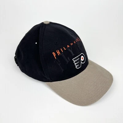 Vintage NHL Philadelphia Flyers Baseball Hat Cap Twins Enterprise Adjustable - Image 1 of 4