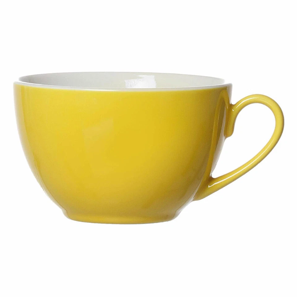 Flirt By R&b 565096 Kaffeetasse / Kaffee-obere DOPPIO Gelb/weiß