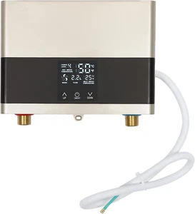 Mini Tankless Water Heater Electric - 110V 4000W On-Demand Instant Hot Water He - Picture 1 of 12