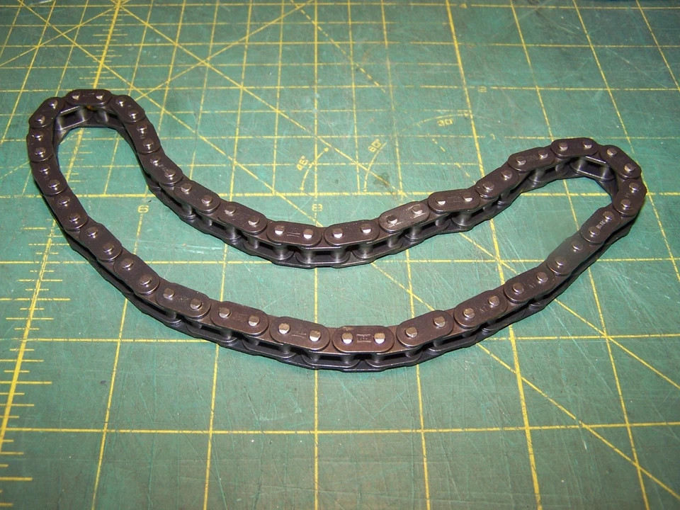 Cadena de distribución de un solo rodillo C4150 60 eslabones para Chrysler, Dodge, Plymouth 2,5 L Foto 1 de 4