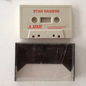Star Raiders Atari K7 cassette (pour commodore? sinclair?) - Imagen 1 de 1