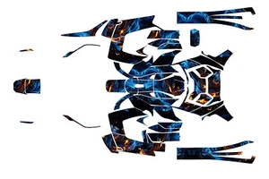 2019-2023 Can Am Ryker Wrap Graphics Kits GRAPHIC VINYL DECALS Grapfix sticker - Picture 1 of 2