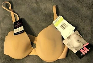 NUOVO The Smooth Reggiseno Maidenform 34B Demi Marrone Ferretto - Foto 1 di 6