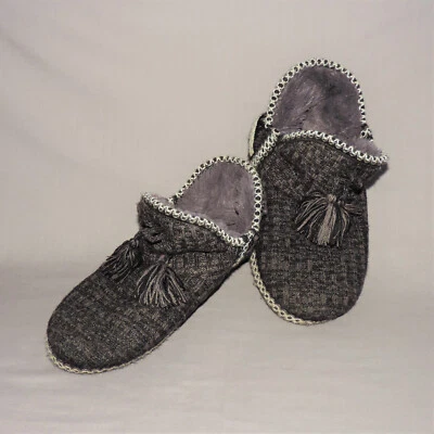 Mukluks Amira Cozy Faux Fur Ankle Slippers XL 9.5 10.5 Fair Isle - Image 1 of 4