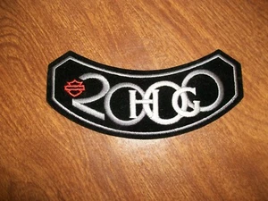 NEU 2000 SCHWEIN Harley Davidson Besitzer Gruppe Patch Abzeichen für Jacke oder Weste unbenutzt - Bild 1 von 2
