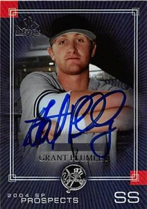 Grant Plumley autographed baseball card (Yankees) 2004 Upper Deck Prospects #262