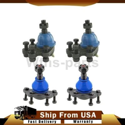 4x Ball Joints Front Upper Lower For 1995 GMC Yukon 6.5L 4WD - Image 1 of 4