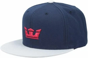 NEU SUPRA ICON KNOPFMÜTZE GRAU/BLAU C3502-440 HERREN - Bild 1 von 1