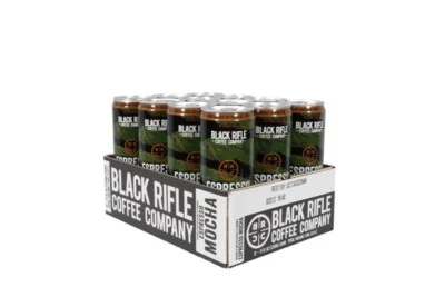 BLACK RIFLE COFFEE CO. Black Rifle Coffee Company RTD - Espresso Mocha, 11 Fl Oz (Pack of 12)