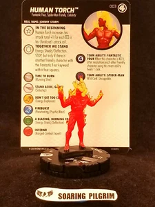 HUMAN TORCH - 003 - Common - Fantastic Four Heroclix Set #3 - Picture 1 of 1