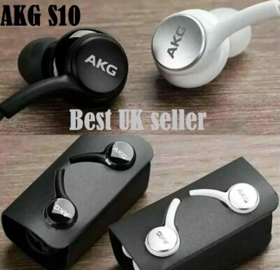 Original AKG Earphones Headphones for Samsung Galaxy s8 s9 s9 Plus Note 8 & mic - Image 1 of 4