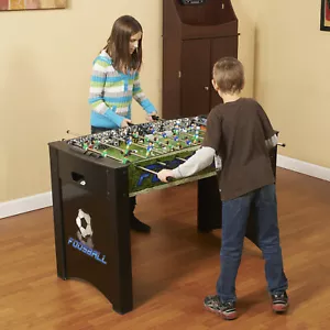 Tischkicker Set 4 Fuß Fußballspiel Kinder Erwachsene ergonomische Griffe Beinausgleich - Bild 1 von 11