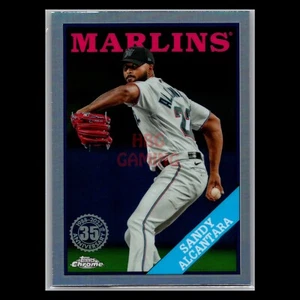 Sandy Alcantara 2023 Topps Chrome Update 1988 #88CU-5 Miami Marlins - Picture 1 of 2